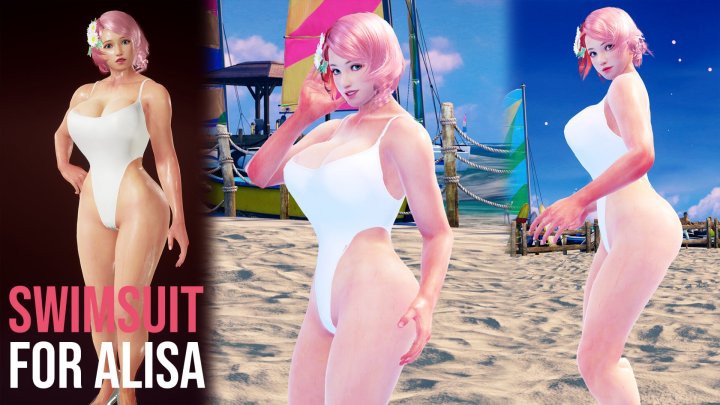 TekkenMods Swimsuit Alisa