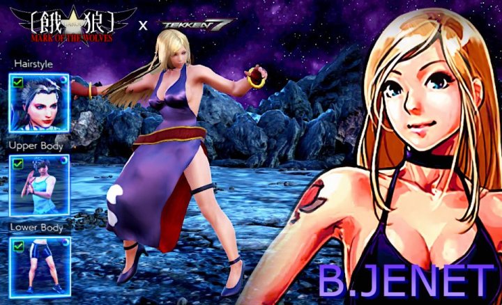 Tekkenmods B Jenet Mod For Female Characters