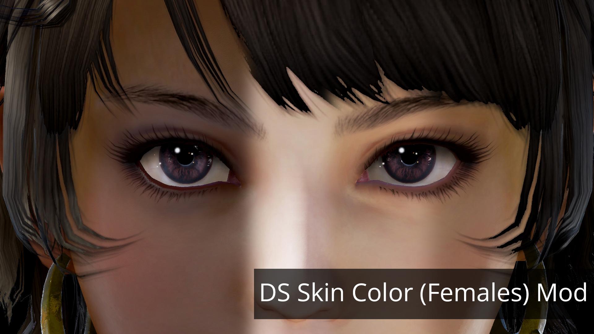 DS Skin Color (Females) Mod