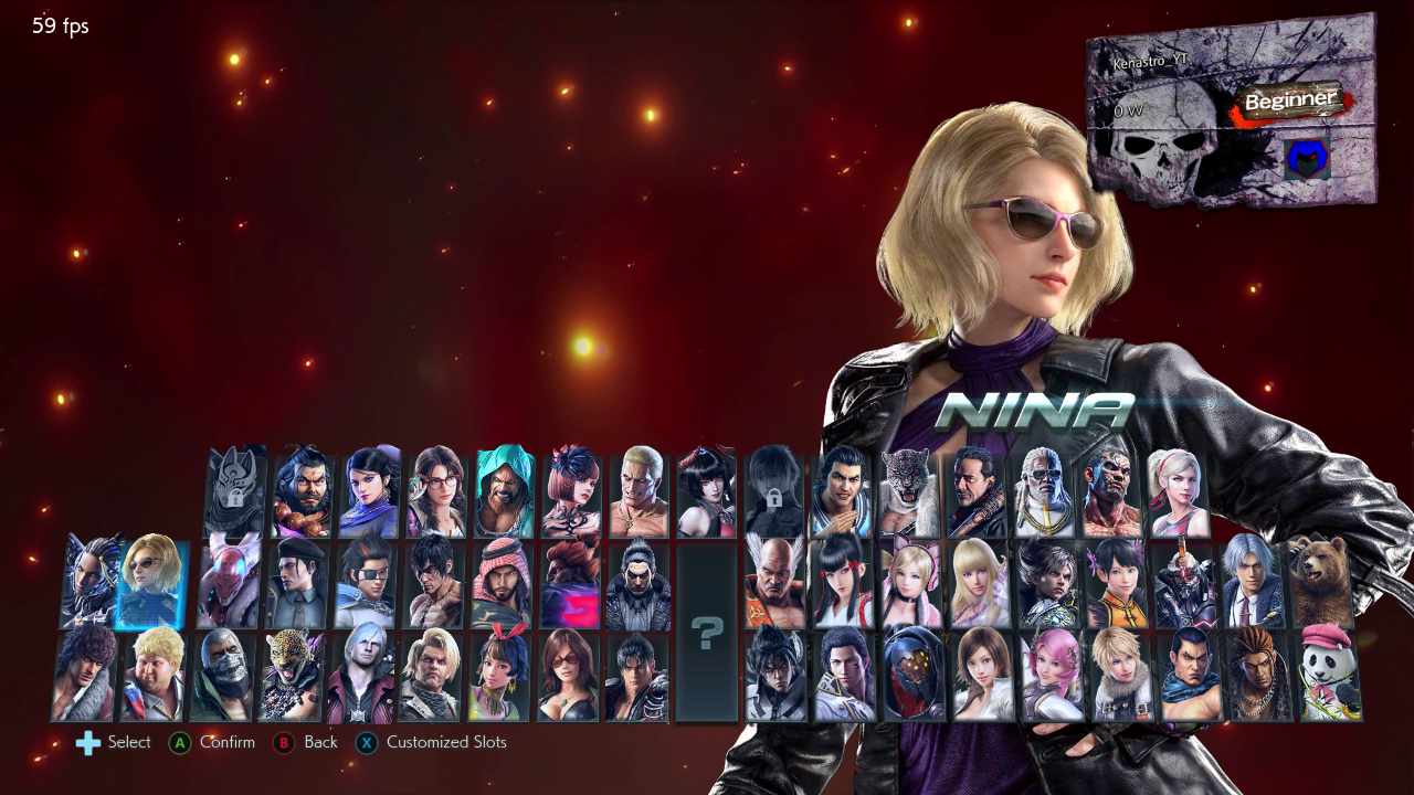 My Tekken 8 character select concept : r/Tekken