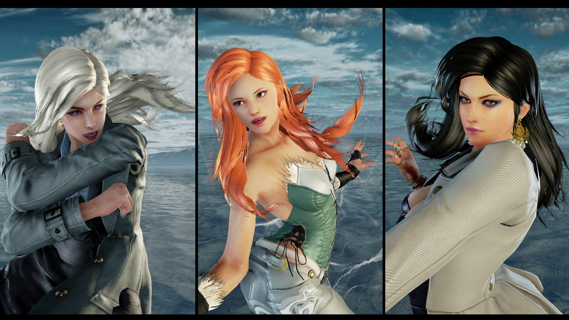 Long wavy hair for female characters + Leo