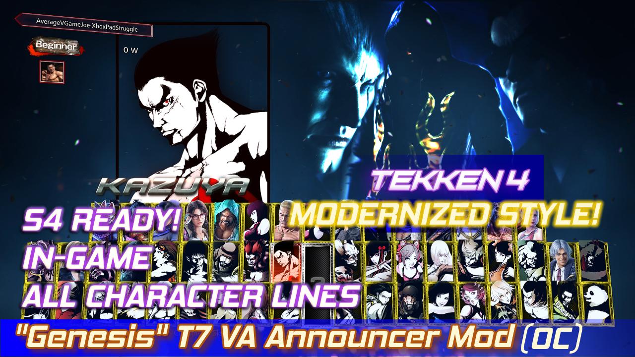 TekkenMods - Tekken 4 Character Presets [1.1 UPDATE]