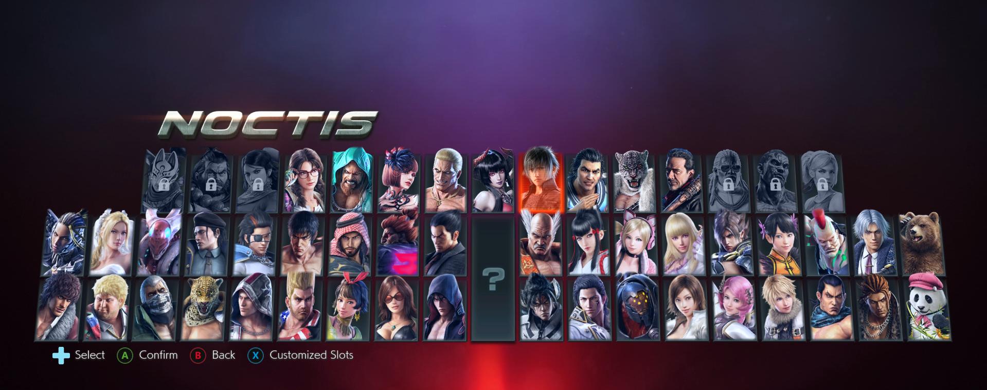 Tekkenmods Clean Charselect No Portraits And No Fire In Vs Screen