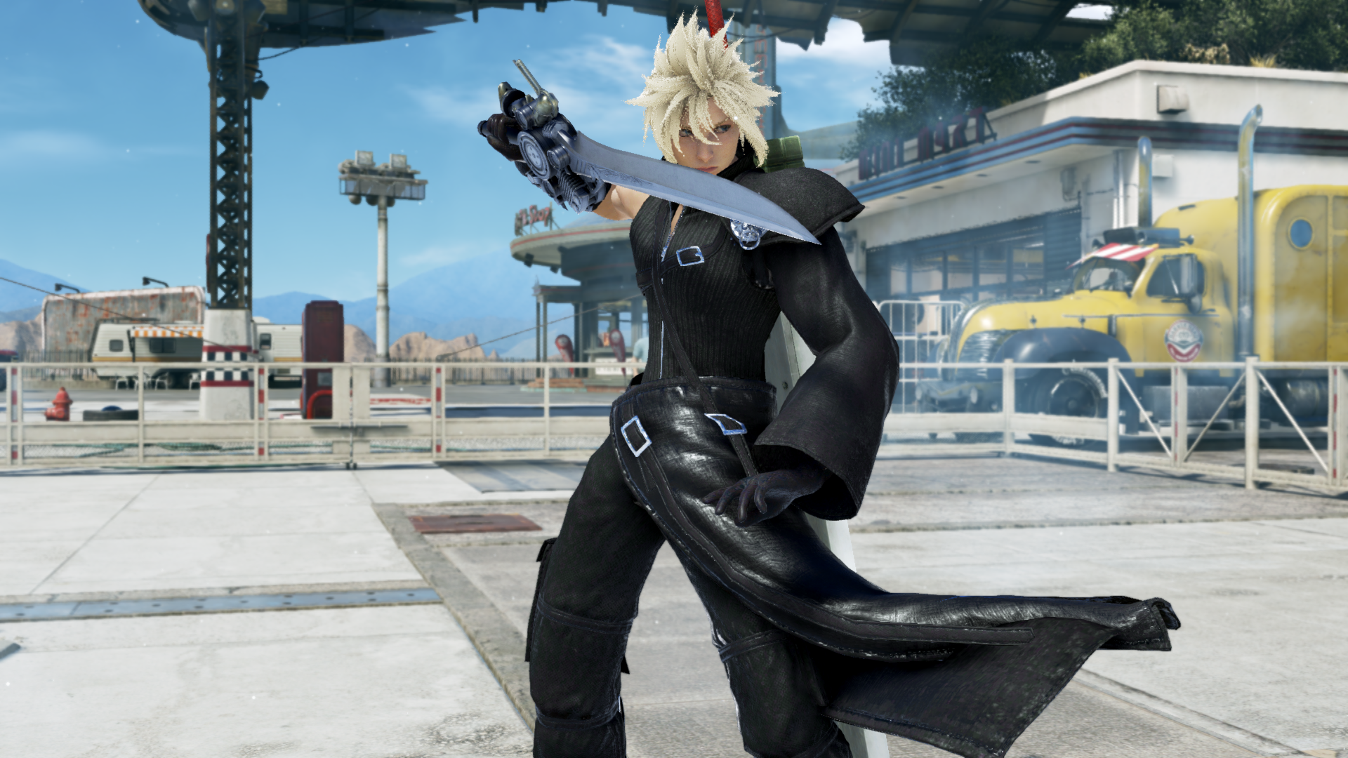 Steam Workshop::Cloud Strife FF7 remake v 1.4 for Noctis