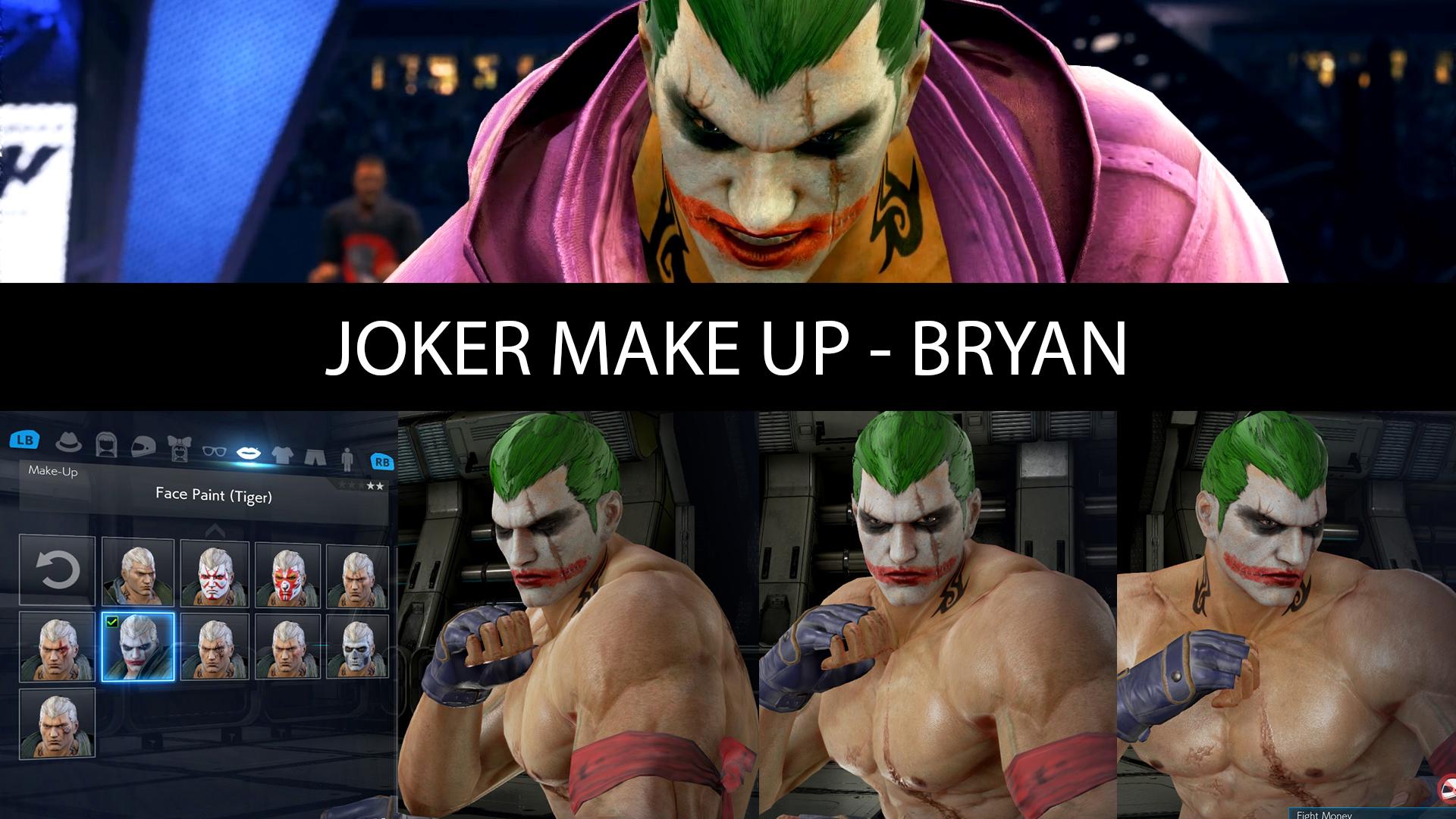 Skin (Bryan) - Joker Make Up