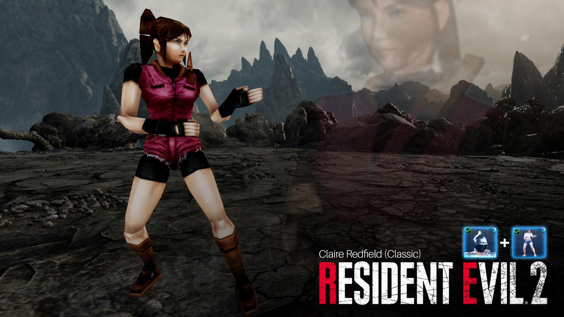 TekkenMods - Claire Redfield RE2 (PS1 Classic)