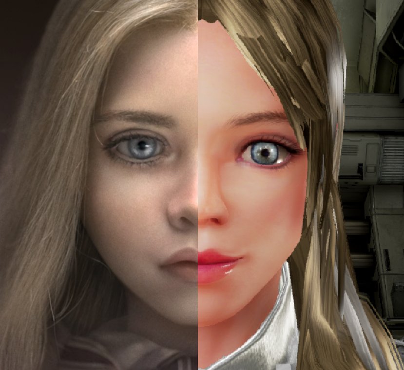 [Updated] ADDED EYE Texture M3gan mod for Alisa