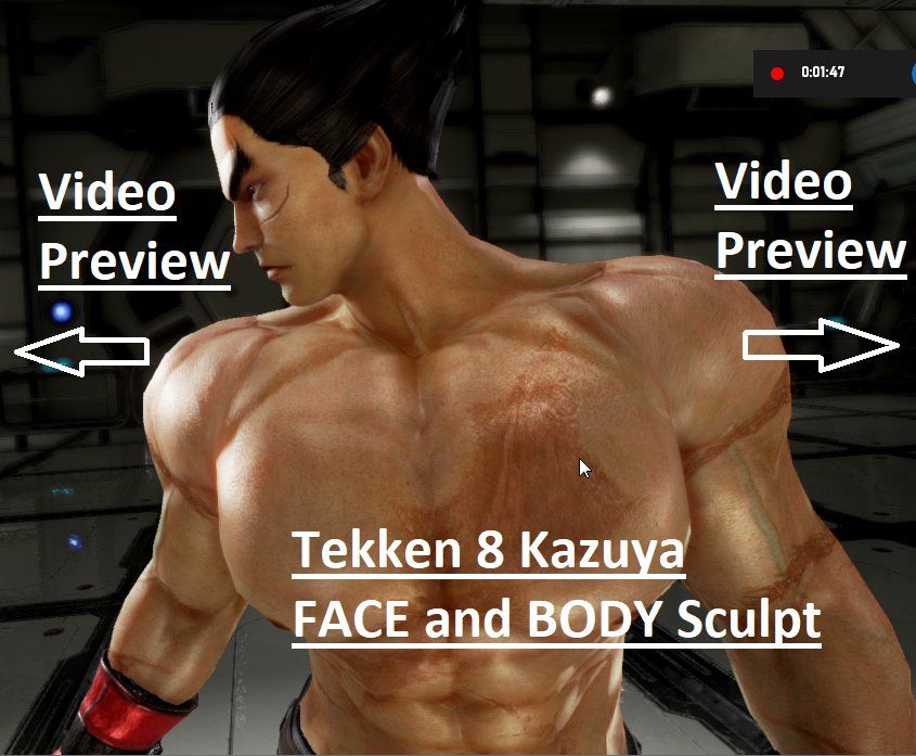 Tekken 8 -ish Face and Bodey Sculpt
