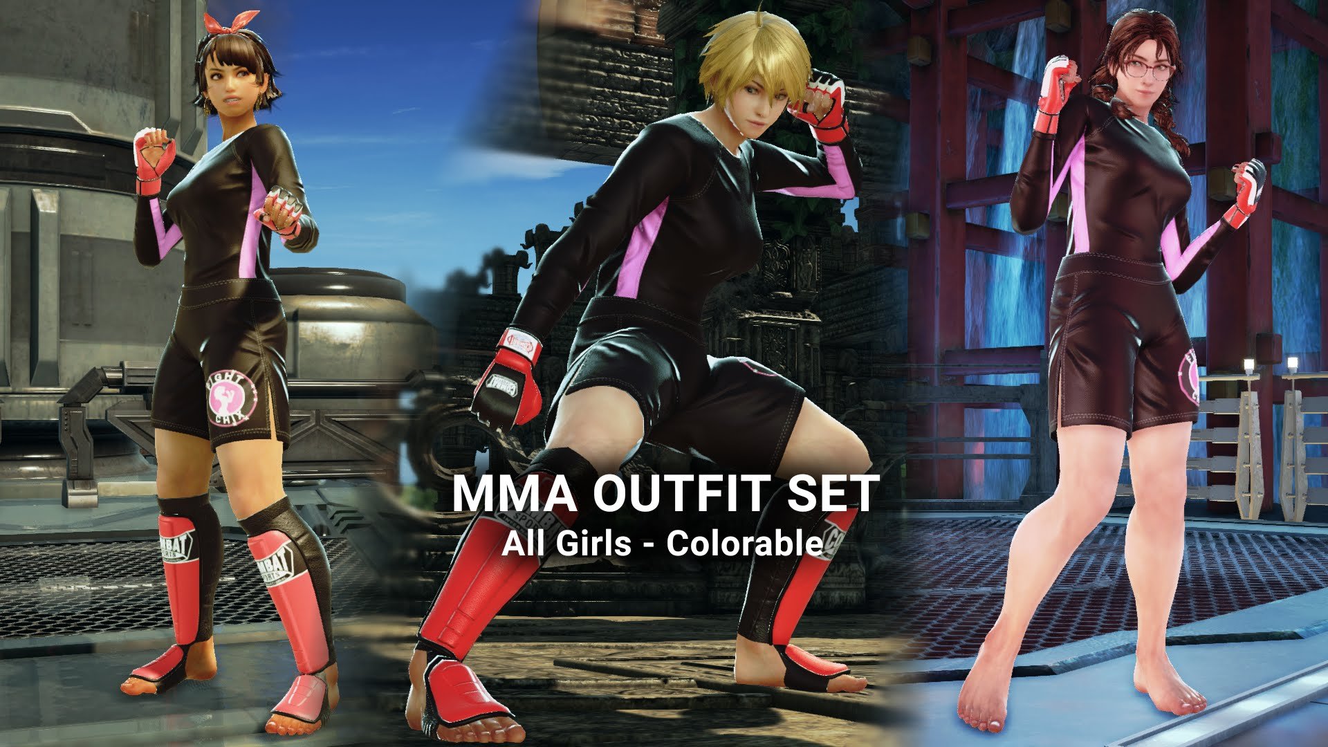 MMA OUTFIT SET - All Girls