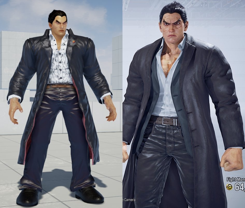 Tekken 8 Kazuya Mishima Leather Coat