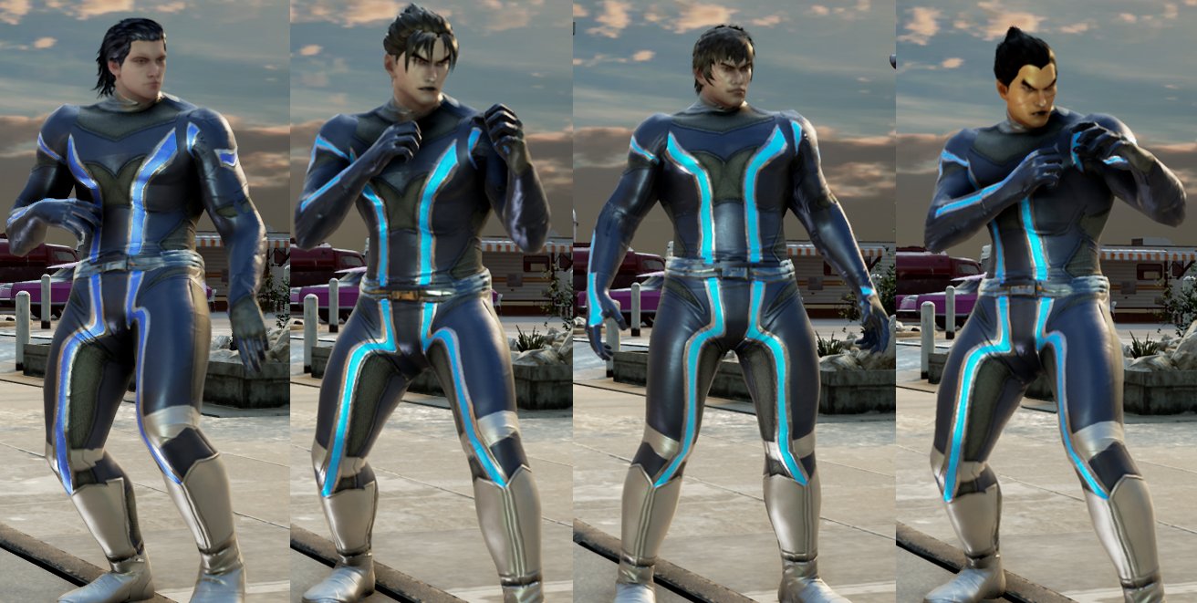 Master Raven suit for Male Characters