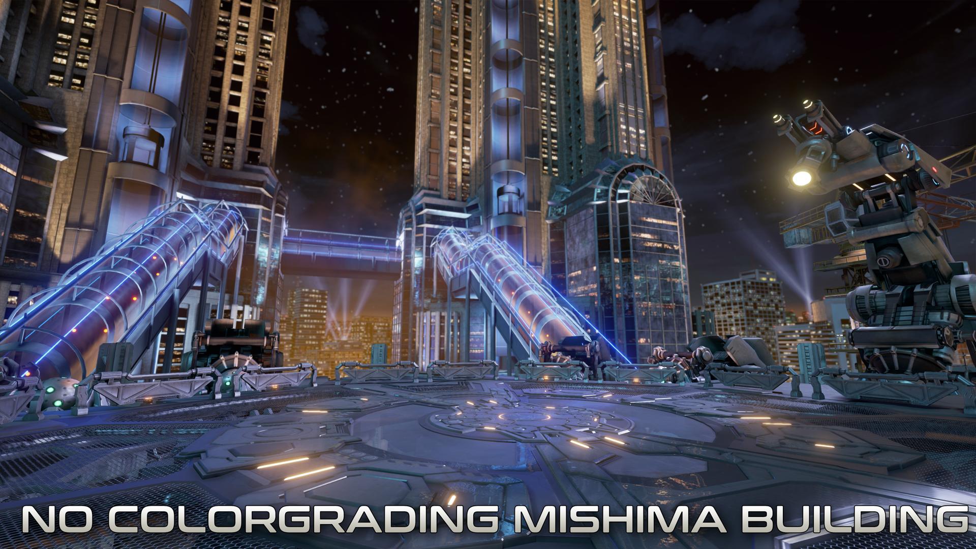 Mishima Building No Colorgrading