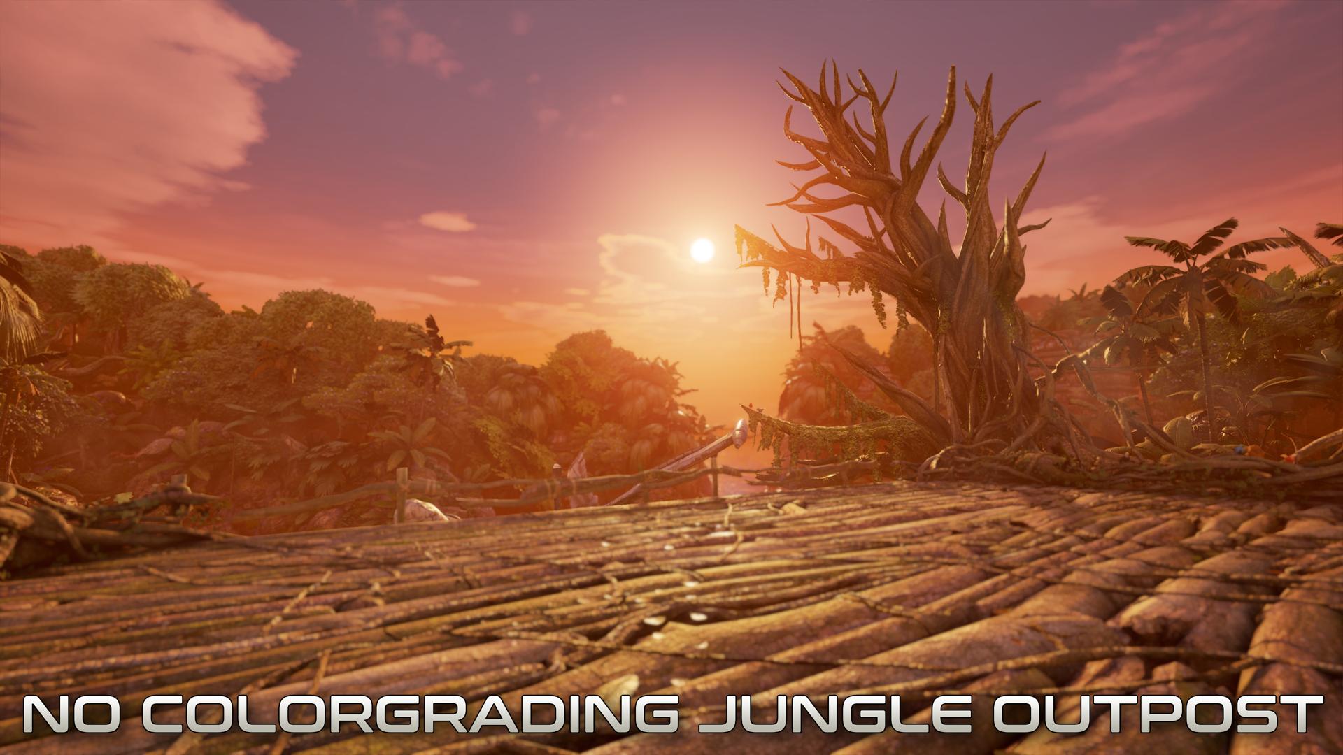 Jungle Outpost No Colorgrading