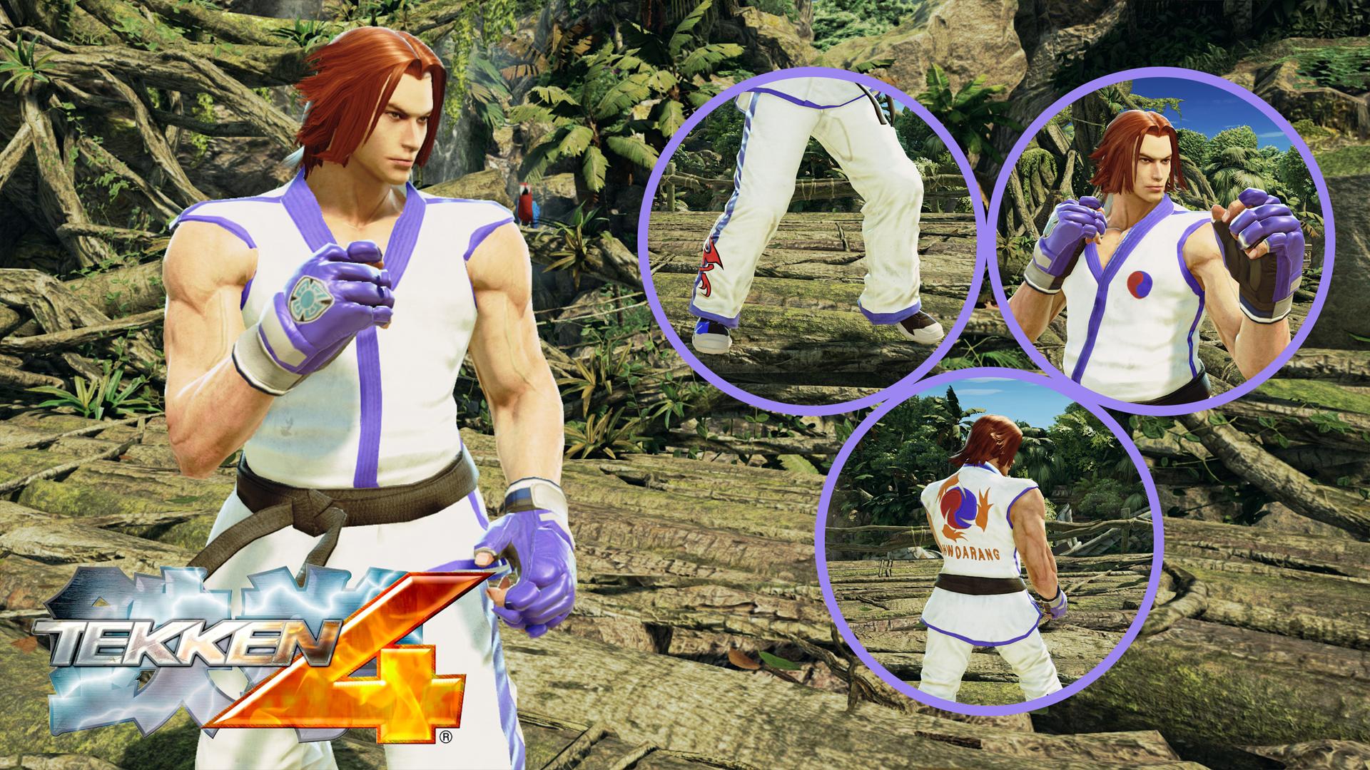 TekkenMods - Tekken 4 Hwoarang P1 and P2