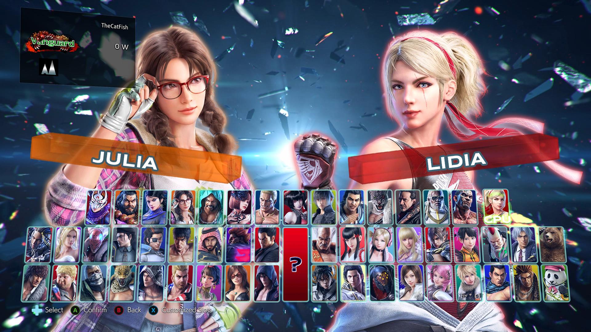 tekken 4 all characters