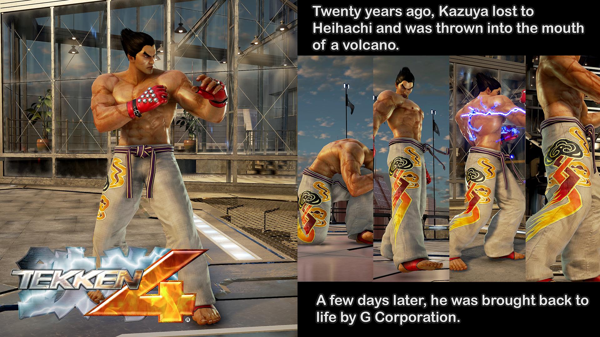 Download Tekken 4 Kazuya Mishima Cover Wallpaper