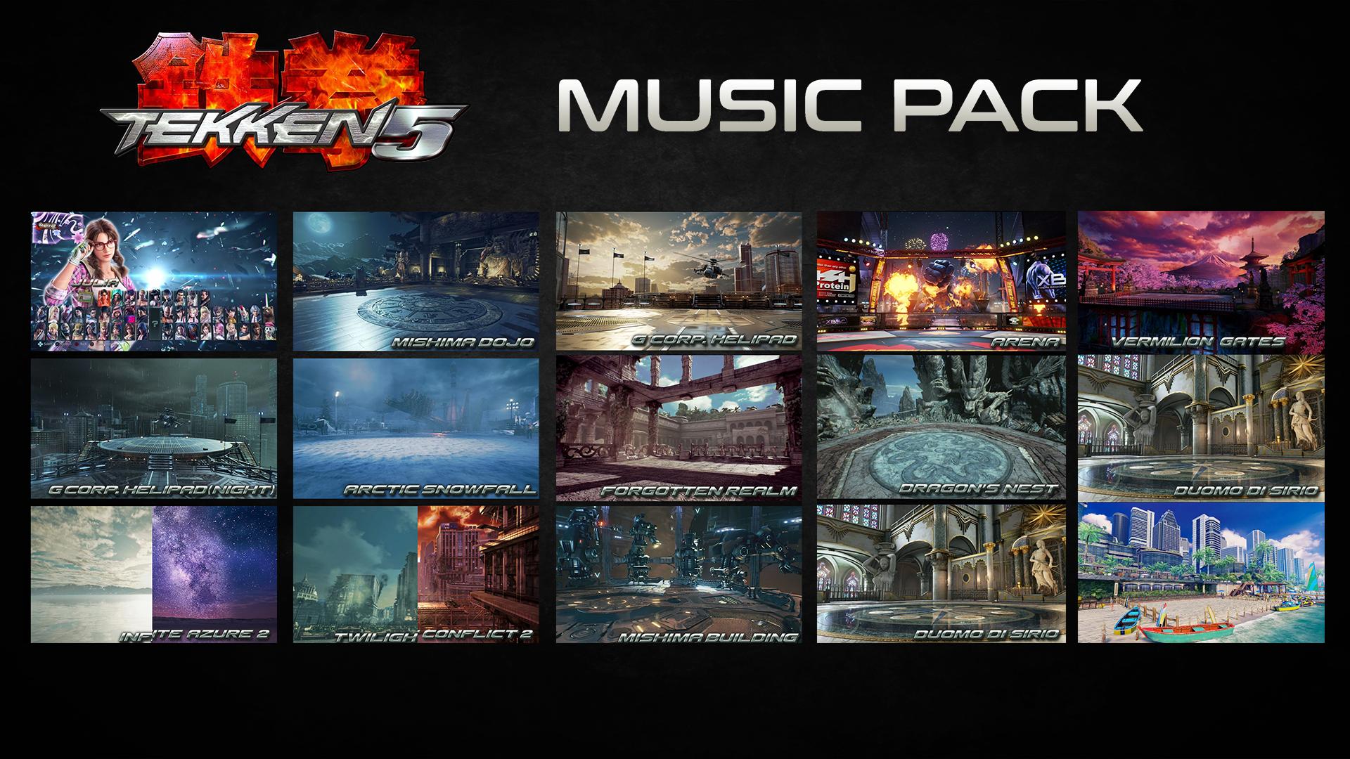 TekkenMods - Tekken 5 Music Pack