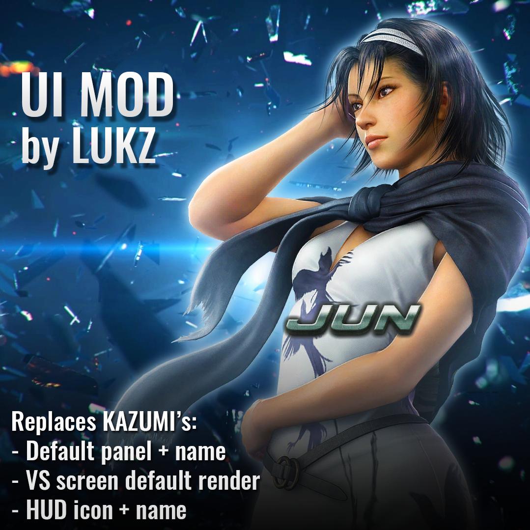 TekkenMods Jun Kazama UI Mod PROJECT JUN