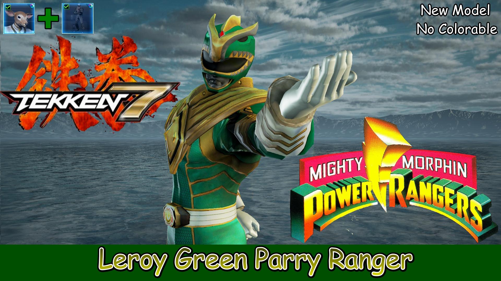 Tekken 7 - Leroy - Green Parry Ranger(up date)