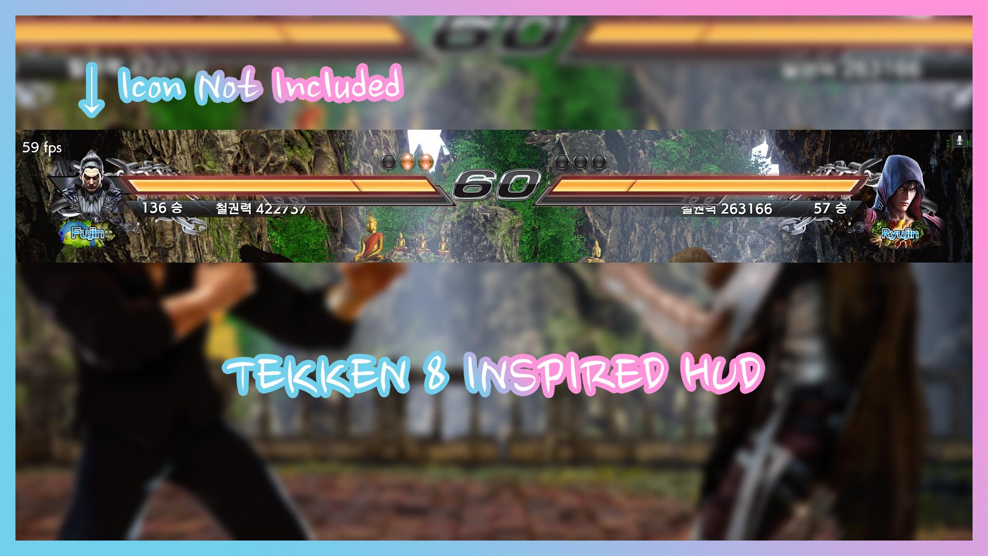 Tekken 8 Inspired HUD