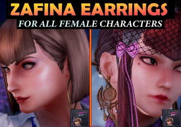 Zafina Earrings for all* female characters