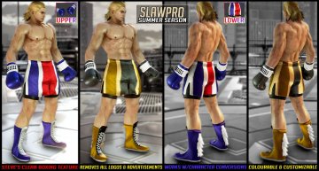 Steve's Boxing Shorts Clean Texture