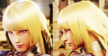 Tekken 8 Lili face mesh inspired