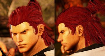 Tekken 8 Hwoarang face and hair mesh inspired
