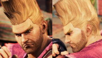 Tekken 8 Paul face and hair mesh inspired