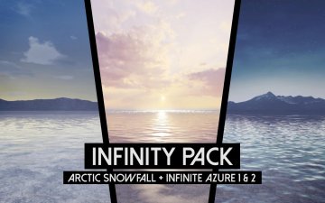 Infinity Pack - Arctic Snowfall + Infinite Azure 1 & 2 Mod