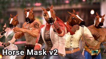 Horse Mask v2 for Most Characters