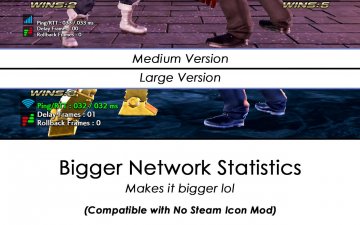 Bigger Network Stats Mod