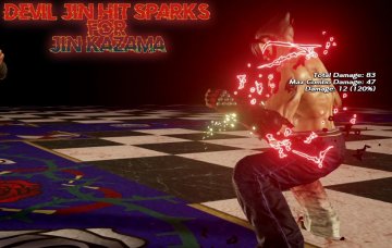 Devil Jin Hit Sparks For Jin Kazama