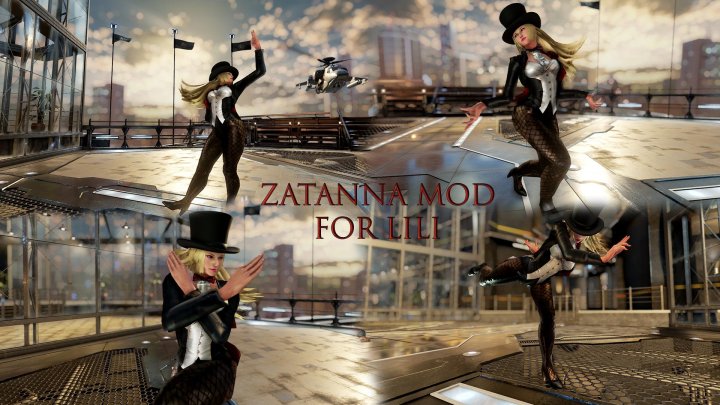 Tekkenmods Zatanna Outfit Mod For Lili Tekken 7 3121