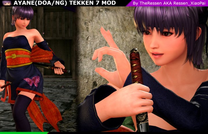 TekkenMods - Ayane Mod Pack
