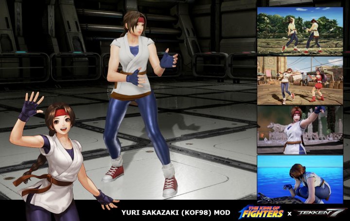 The King of Fighters '97 Yuri Sakazaki 1/6 Scale Figure