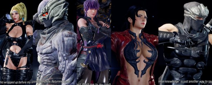 TekkenMods - Ninja Gaiden 2 Black Pack