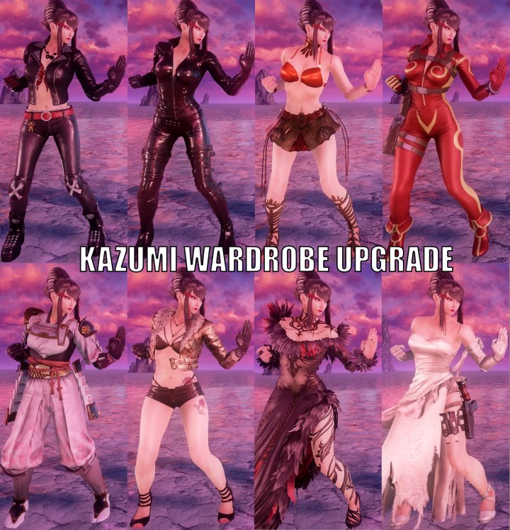 Tekkenmods Kazumi Wardrobe Upgrade