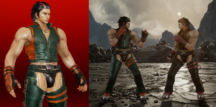 TekkenMods - Hwoarang Skimpy Classic Costume