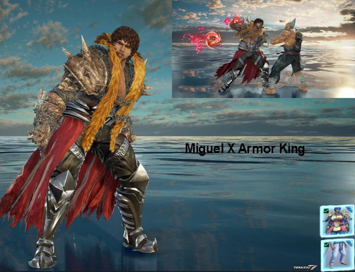 TekkenMods Miguel X Armor King