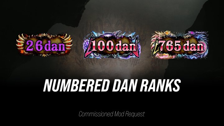 TekkenMods - Numbered Dan as Ranks