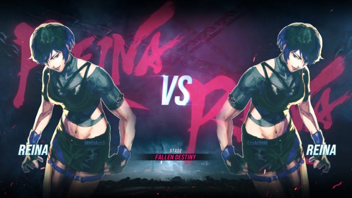 TekkenMods - Reina Custom Character Panel