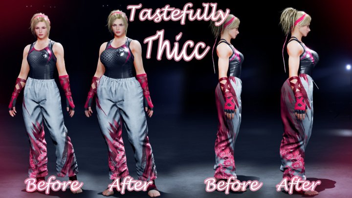 TekkenMods - Tastefully Thicc Lidia