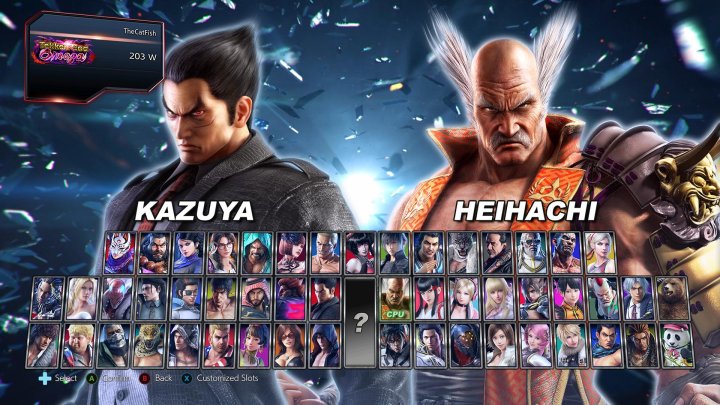 TekkenMods - Tekken 5 Style Character Select